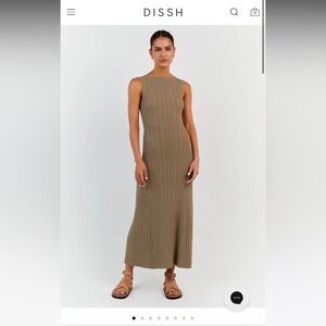 Dissh sleeveless midi dress